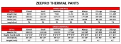 large PANT ZEEPRO THERMAL